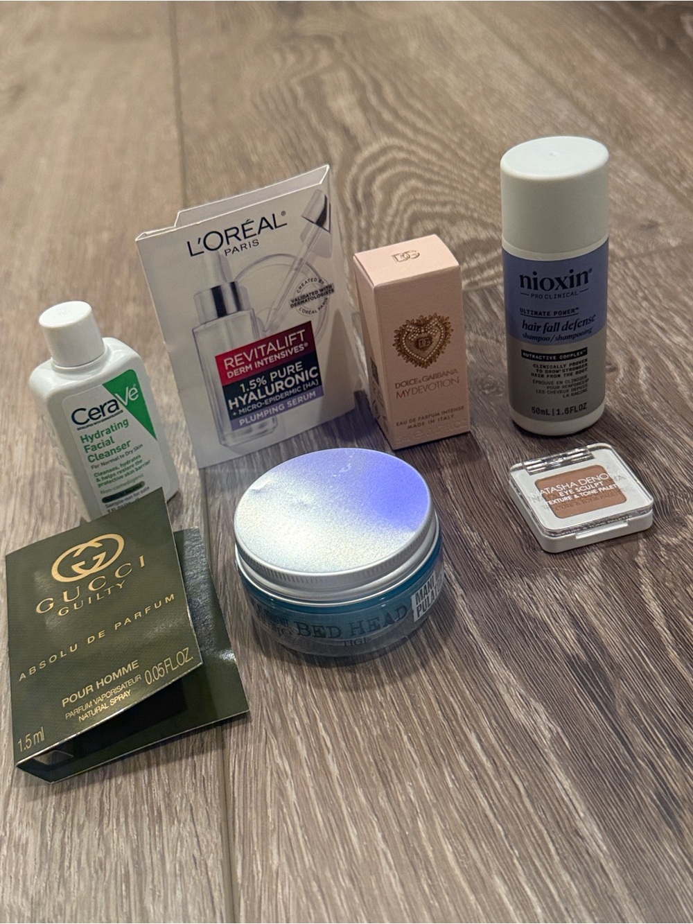 Ulta Beauty Assorted Skincare & Fragrancey Samples - White, Gold, Blue, Pink